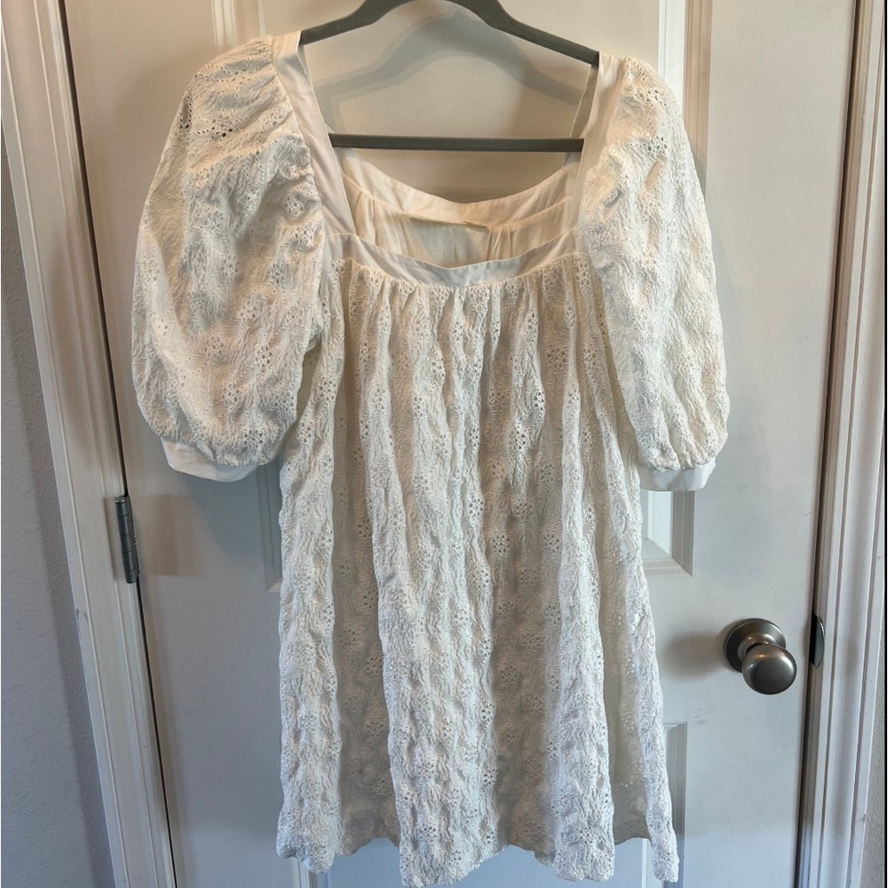 Maeve by Anthropologie Dress Women’s Size Large White
